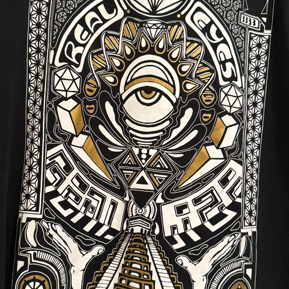 Rage Nation Psychedelic Rave Shirt Eye - Picture 2 of 7